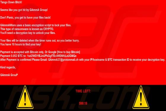 Ransomware "Black Kingdom"