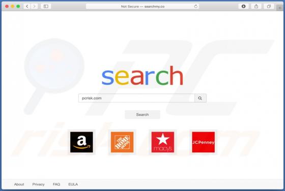 Redirección Searchmy.co (Mac)
