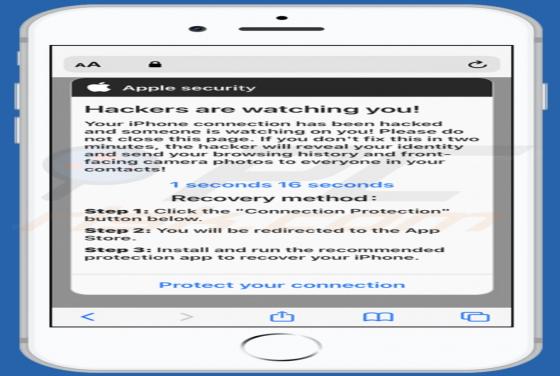 Estafa Emergente "Hackers Are Watching You!" (Mac)