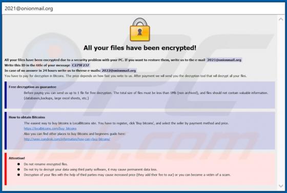 Ransomware 2122