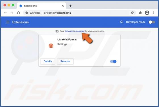 Secuestrador de Navegador UltraWebFormat (Mac)