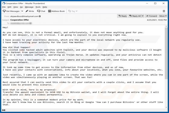 Estafa "This Is Not A Formal Email"