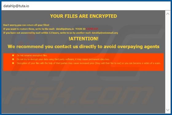 Ransomware Dhlp