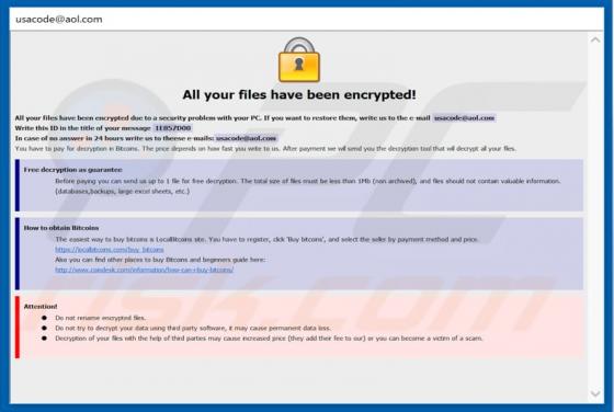 Ransomware USA