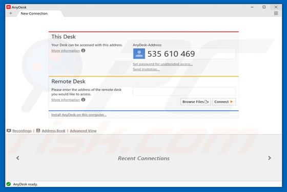 Virus AnyDesk