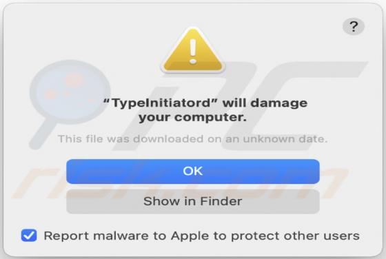 Adware TypeInitiator (Mac)