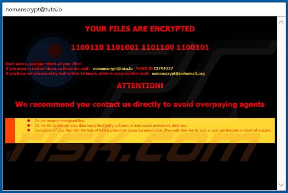 Ransomware Nmc