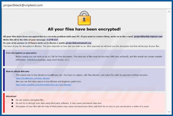 Ransomware PB