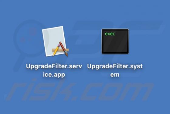 Adware UpgradeFilter (Mac)