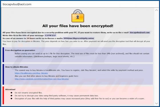 Ransomware OFF