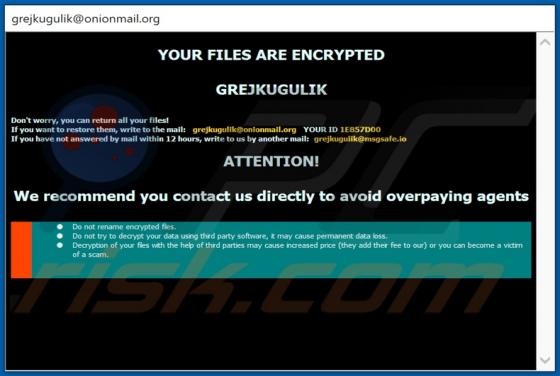 Ransomware Grej