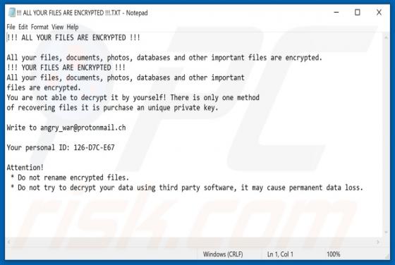 Ransomware ZEPPELIN