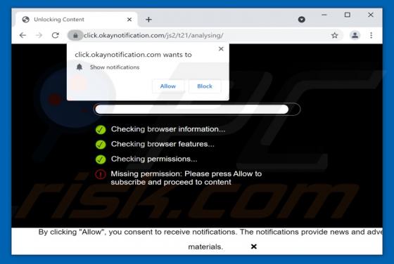 Anuncios Okaynotification.com