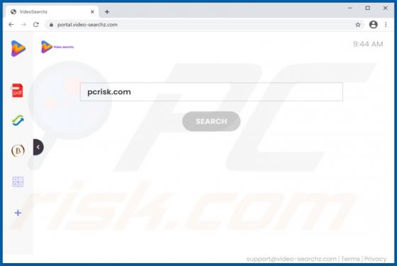 Secuestrador de Navegador VideoSearchz