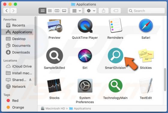 Adware SmartDivision (Mac)