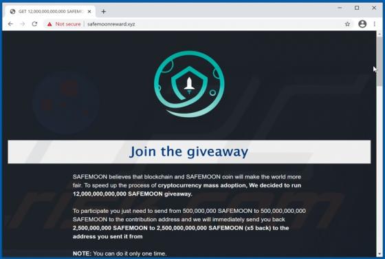 Estafa "SAFEMOON Giveaway"