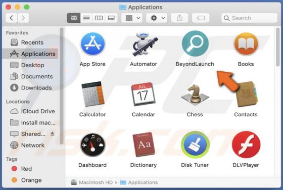 Adware BeyondLaunch (Mac)