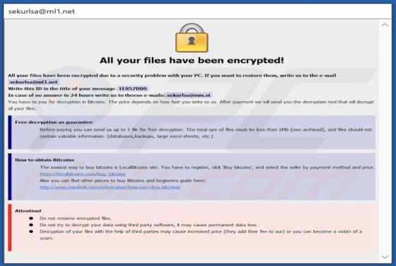 Ransomware Lsas