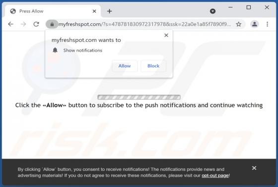 Anuncios Myfreshspot.com