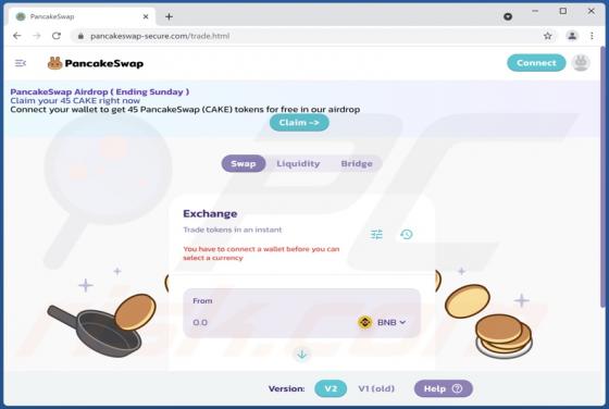 Estafa Emergente "PancakeSwap AirDrop"