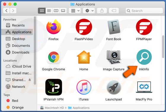 Adware InkInfo (Mac)