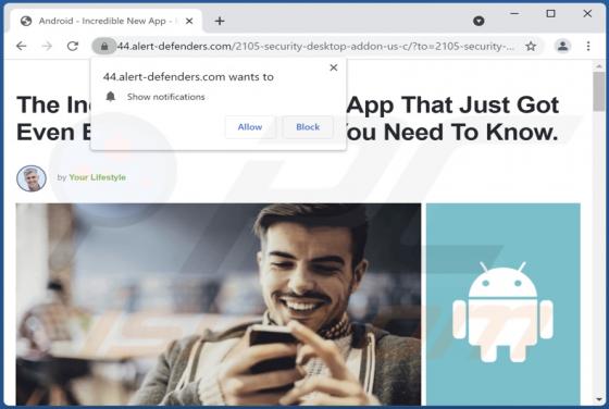 Anuncios Alert-defenders.com