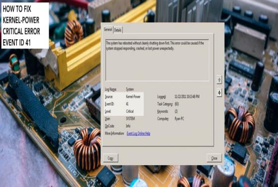 Cómo Reparar El Error Kernel-Power (Event ID 41)
