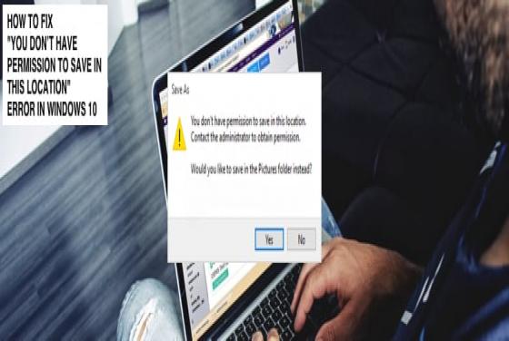 Cómo Reparar El Error "You don’t have permission to save in this location"
