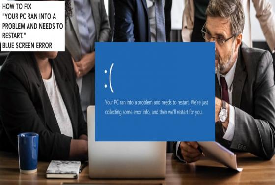 SOLUCIÓN: "Your PC ran into a problem and needs to restart"