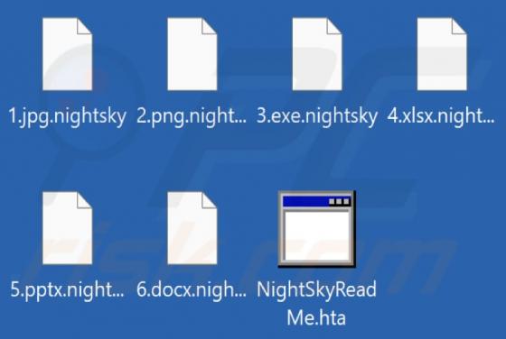 Ransomware "Night Sky"