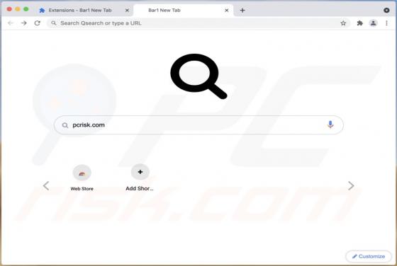 Secuestrador de Navegador "Bar1 New Tab" (Mac)