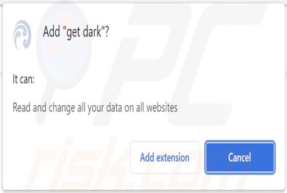Secuestrador de Navegador "Get Dark"