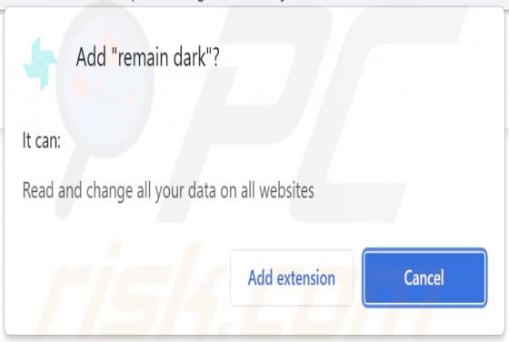 Secuestrador de Navegador "Remain Dark"