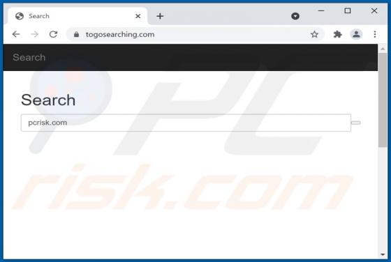 Secuestrador de Navegador "Togo Quick Search"
