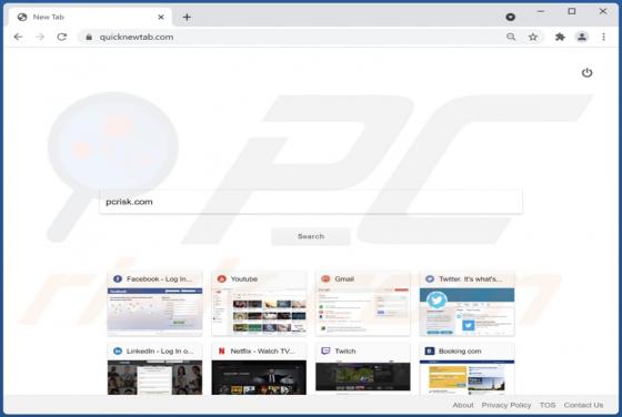 Secuestrador de Navegador Quicknewtab
