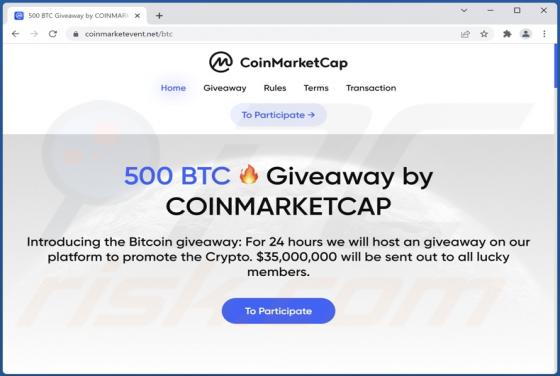 Sorteo Estafa CoinMarketCap