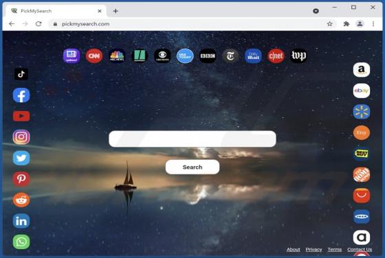 Secuestrador de Navegador PickMySearch