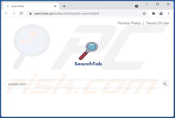 Secuestrador de Navegador "SearchTab Default Search"