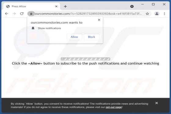 Anuncios Ourcommonstories.com