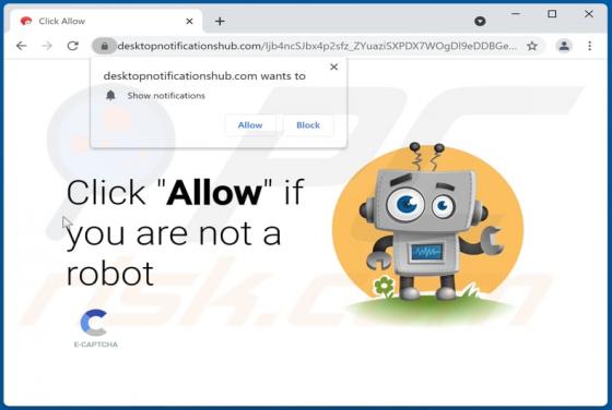 Anuncios Desktopnotificationshub.com