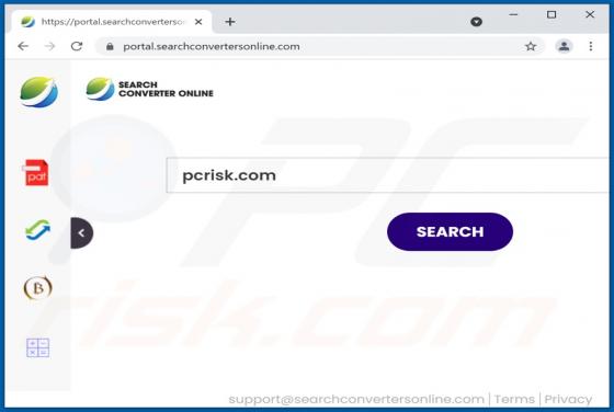 Secuestrador de Navegador SearchConvertersOnline