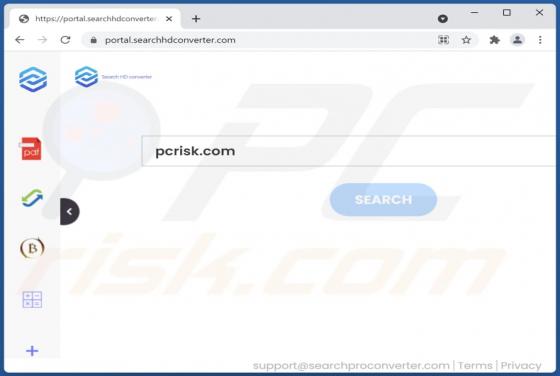 Secuestrador de Navegador SearchHDConverter
