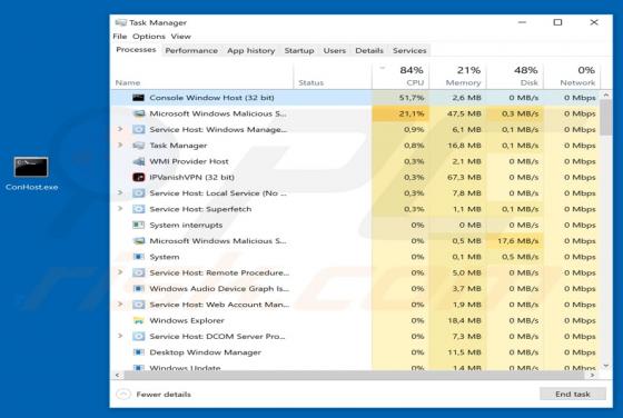 Virus Conhost.exe
