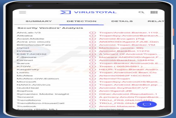 Troyano bancario Hydra (Android)