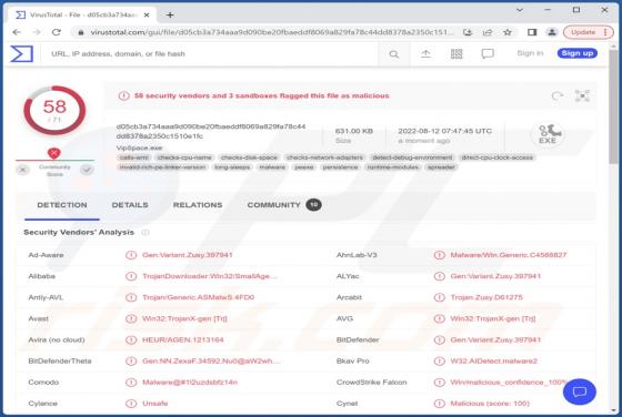 Malware "VIPSpace"