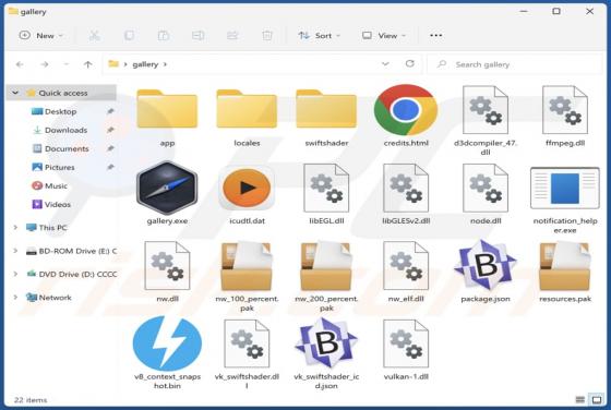 Adware "Gallery"