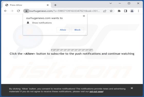 Anuncios "Ourhugenews.com"