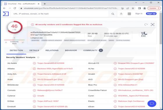 Malware "ArrowRAT"