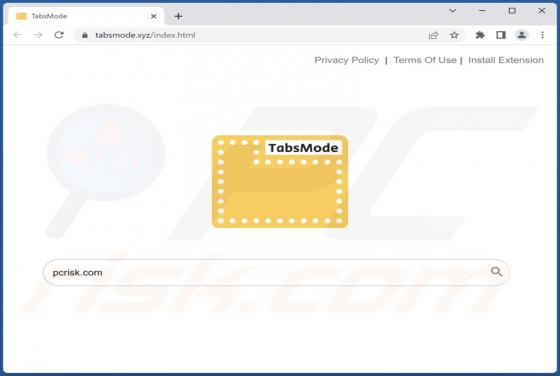 Secuestrador del navegador "TabsMode"