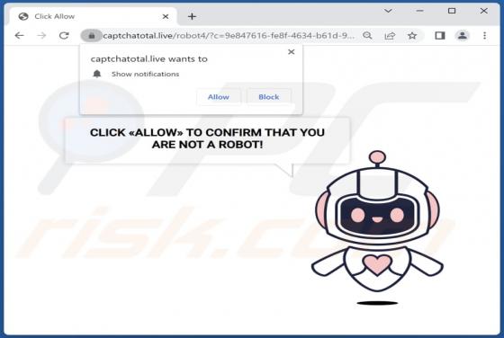 Anuncios "Captchatotal.live"